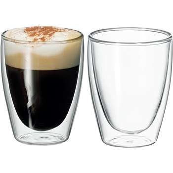 Avanti Caffe Twin Wall 2 Piece Set - 250ml