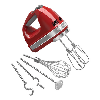 KitchenAid Artisan 9-Speed Hand Mixer KHM926 - Empire Red