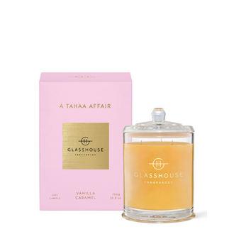 Glasshouse Fragrances 760G Triple Scented Soy Candle - A Tahaa Affair