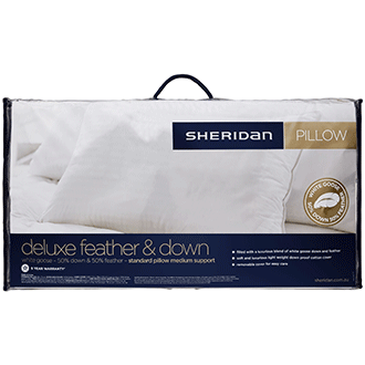 Sheridan Deluxe Feather & Down Standard Pillow