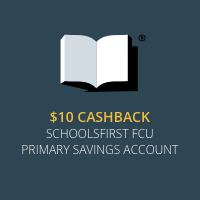 $10 Cashback Primary Savings Account