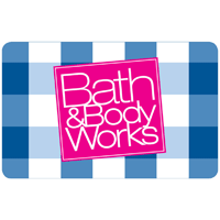 $25 bath and body works gift card