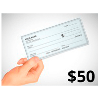 $50 Check
