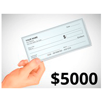 $5000 Check