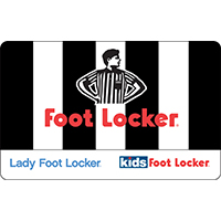 $25  Foot Locker® eCert