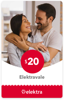 Elektravale $ 20 Pesos