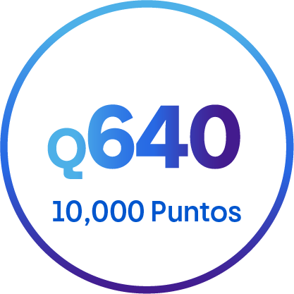 Cash Back por Q640