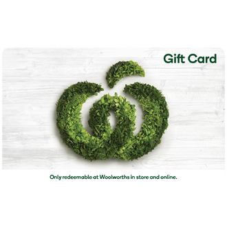 $20 Woolworths Supermarket eGift Card