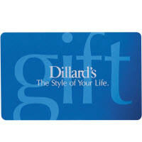 $25 Dillard's Gift Card