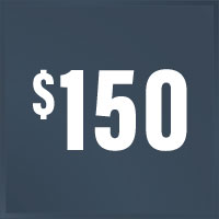 $150 Cash Deposit