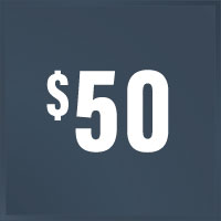 $50 Cash Deposit