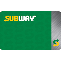 $10 Subway® Card